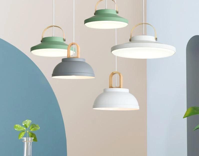 Cornice – Nordic Iron & Wood LED Pendant Shade