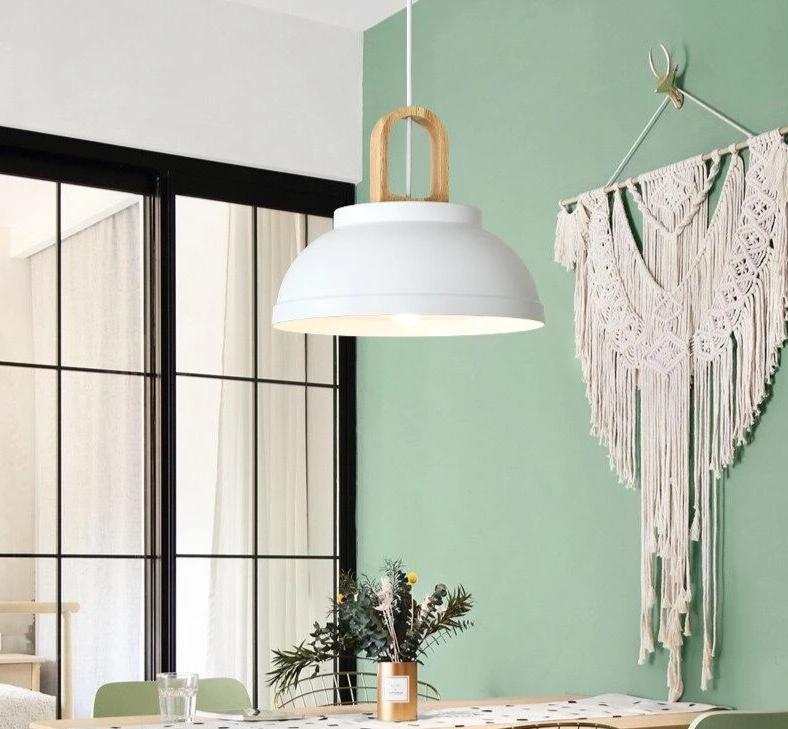 Cornice – Nordic Iron & Wood LED Pendant Shade