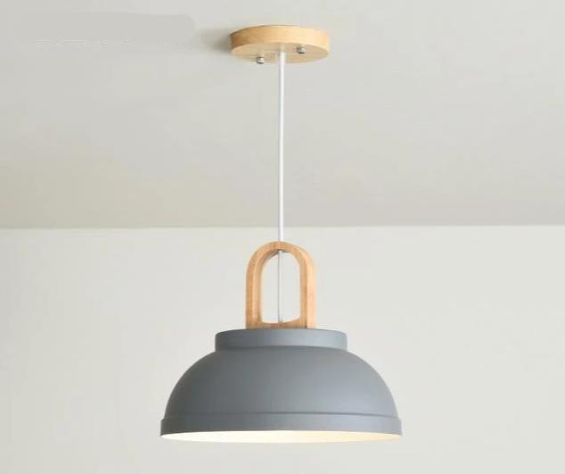 Cornice – Nordic Iron & Wood LED Pendant Shade