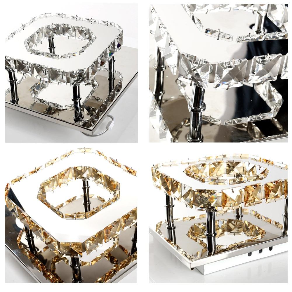 Glacier – Crystal LED Flush Ceiling Light