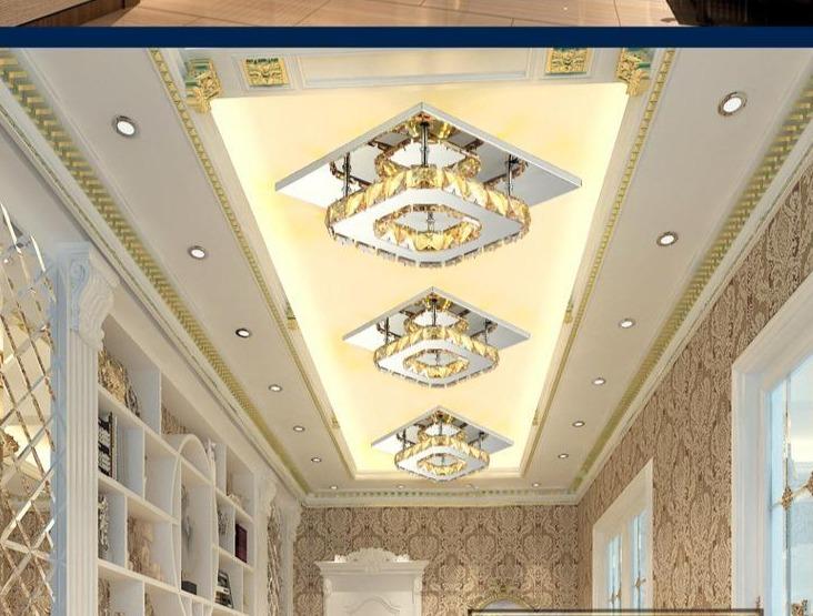 Glacier – Crystal LED Flush Ceiling Light