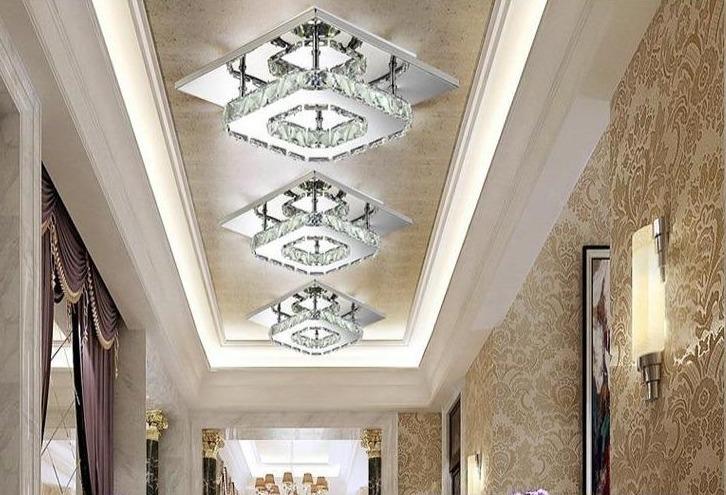 Glacier – Crystal LED Flush Ceiling Light