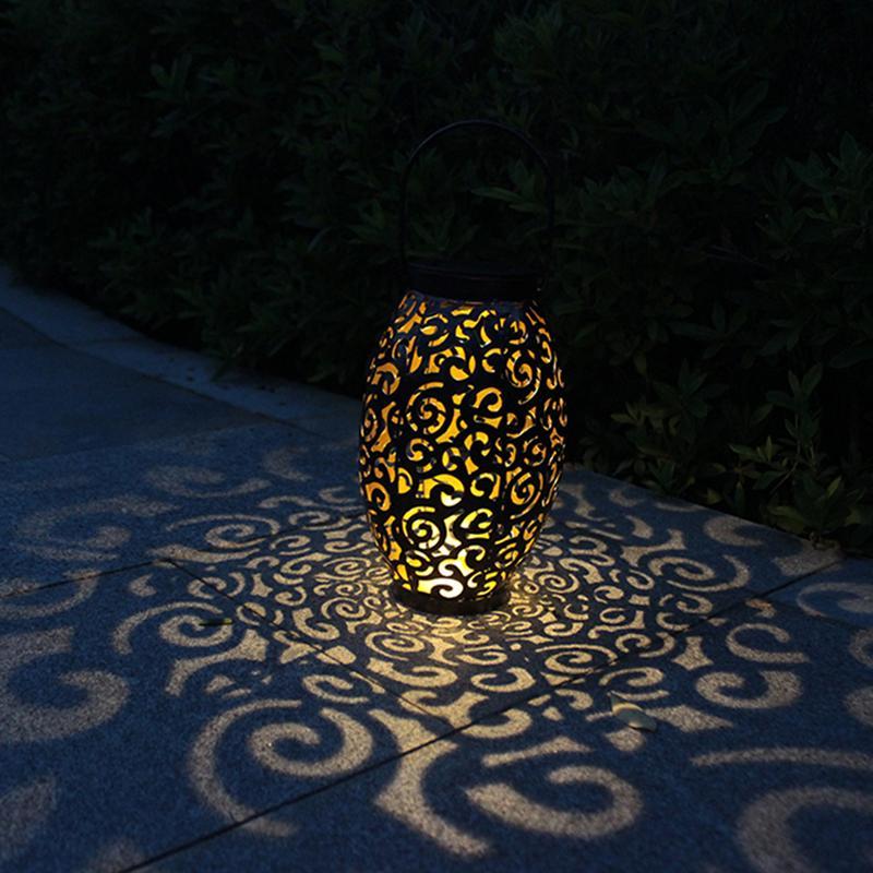Ferrara – Moroccan Pattern Solar Table Lantern