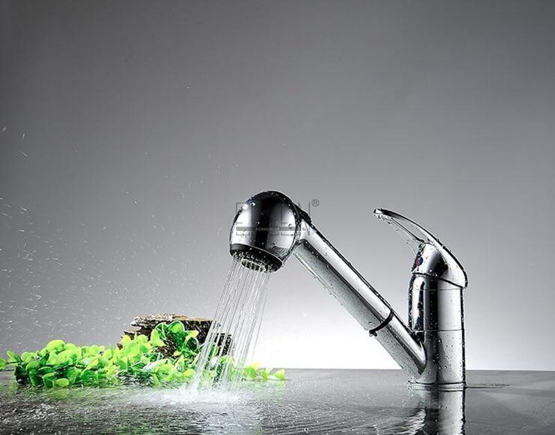 Ravenna – Pull-Out Spray Swivel Kitchen Mixer