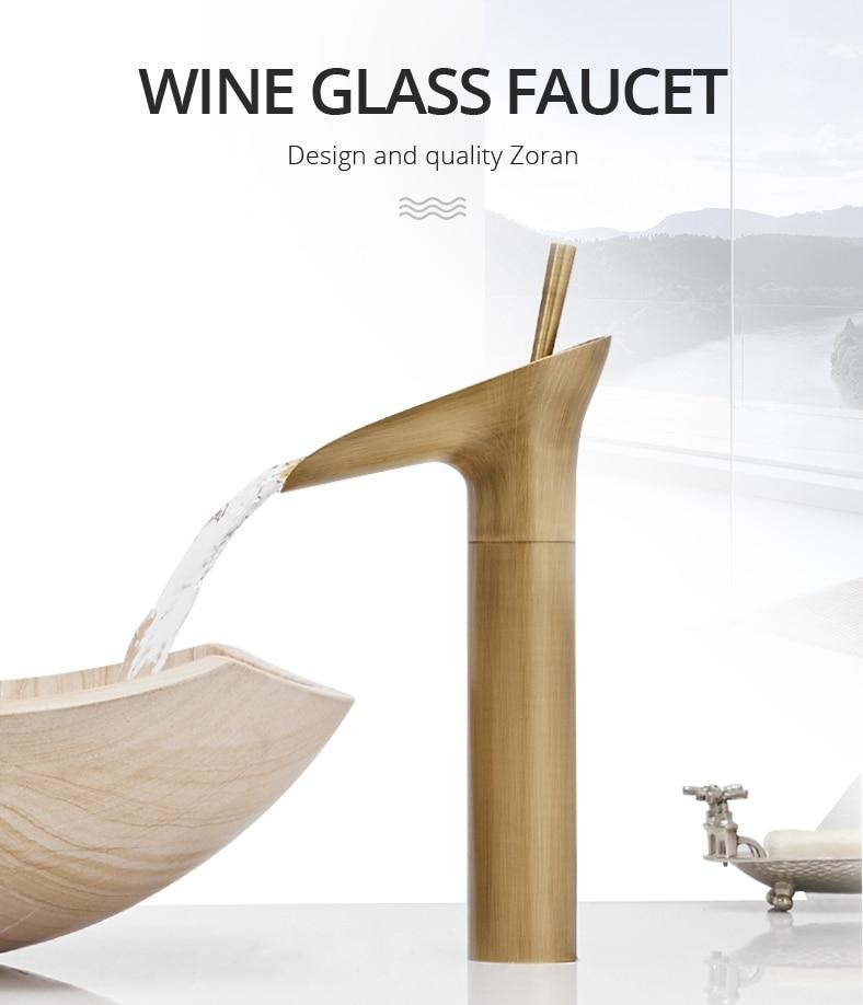 Bergamo – Single Lever Waterfall Basin Tap