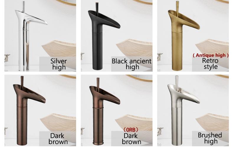 Bergamo – Single Lever Waterfall Basin Tap