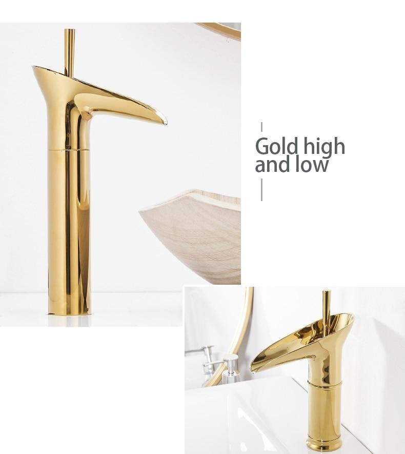 Bergamo – Single Lever Waterfall Basin Tap