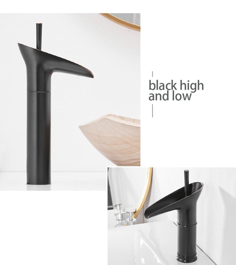 Bergamo – Single Lever Waterfall Basin Tap