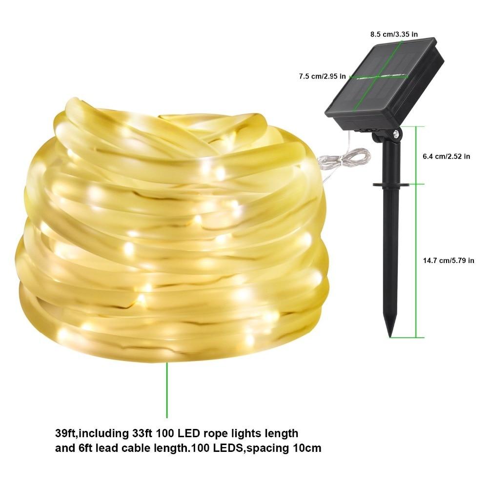 Mette – Solar LED Tube String Lights