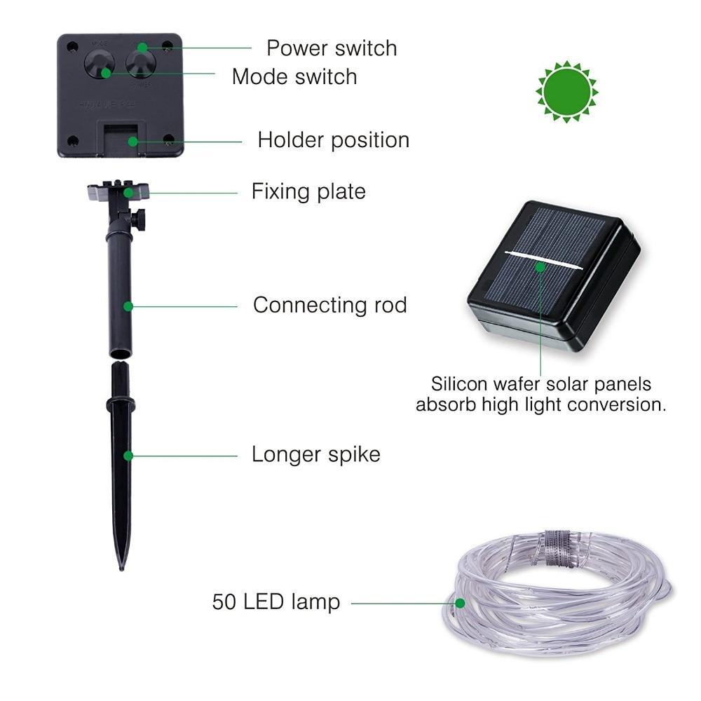 Mette – Solar LED Tube String Lights