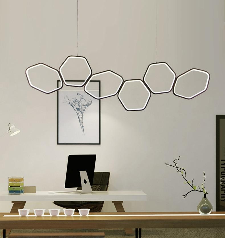 Facet – Art Deco Geometric Acrylic LED Chandelier