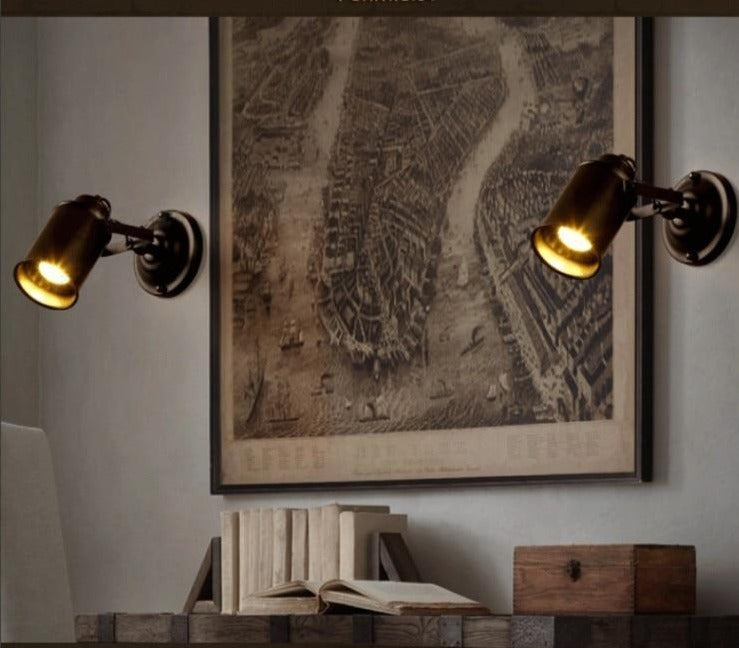 Aspen – Adjustable Matte Metal Bedside Wall Light