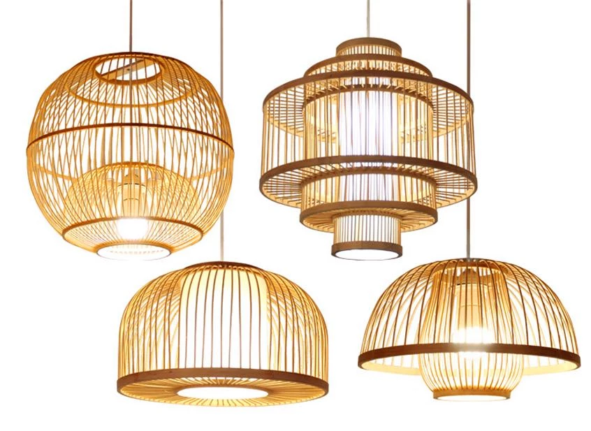 Arcade – Hand-Formed Bamboo Pendant Shade