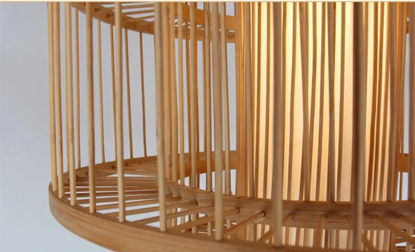 Arcade – Hand-Formed Bamboo Pendant Shade