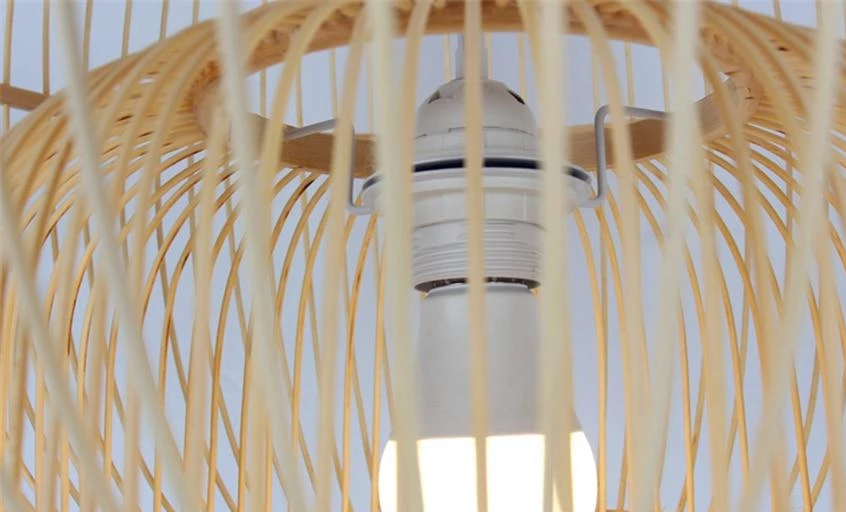 Arcade – Hand-Formed Bamboo Pendant Shade