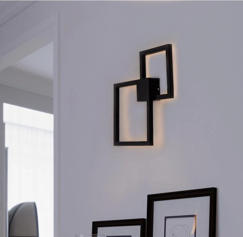 Quoin – Square Aluminium & Acrylic LED Wall Light