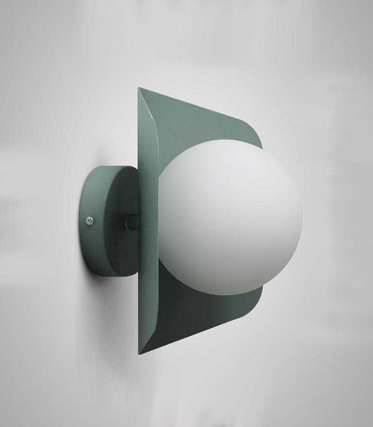 Finial – Candy-Colour Iron & Acrylic Wall Light