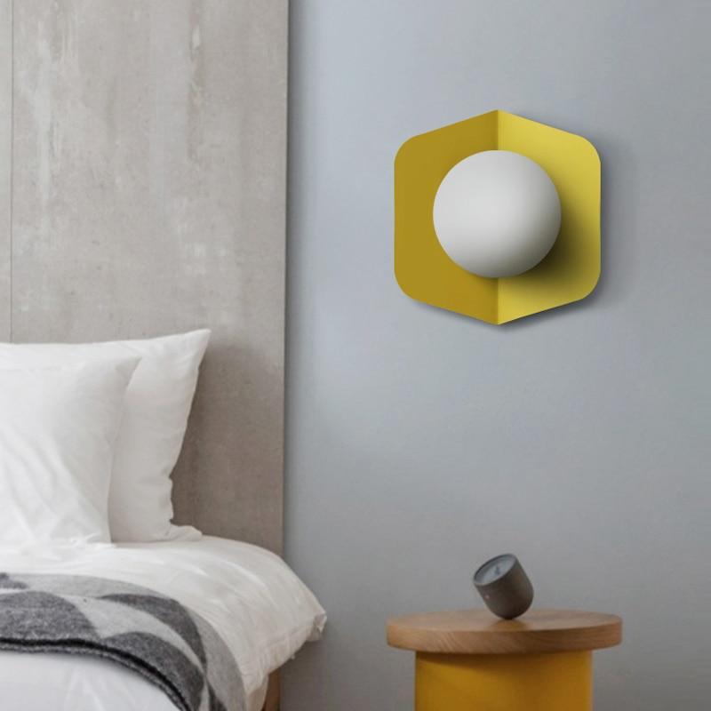 Finial – Candy-Colour Iron & Acrylic Wall Light