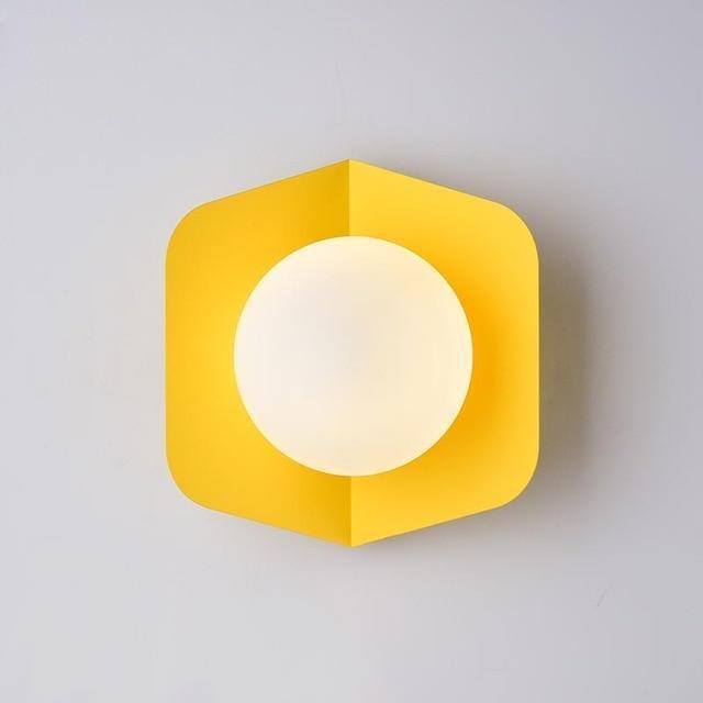 Finial – Candy-Colour Iron & Acrylic Wall Light