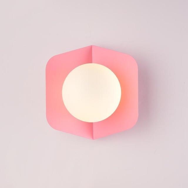 Finial – Candy-Colour Iron & Acrylic Wall Light