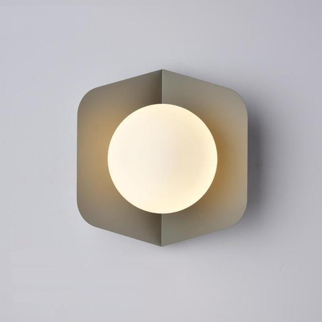 Finial – Candy-Colour Iron & Acrylic Wall Light