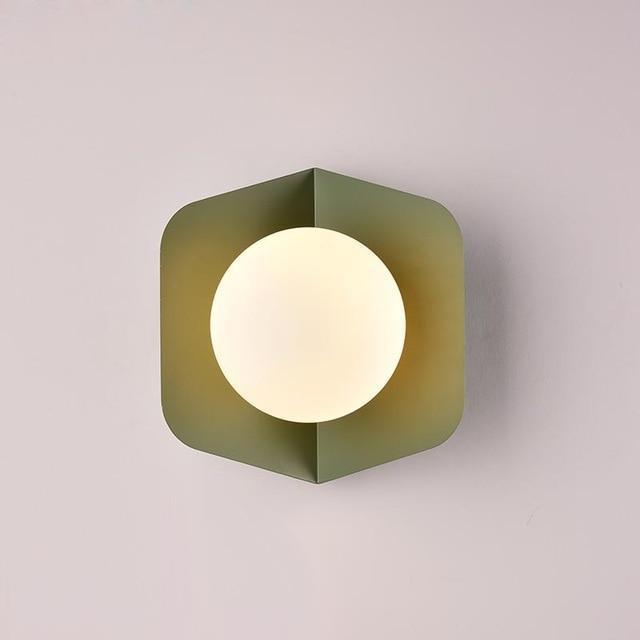 Finial – Candy-Colour Iron & Acrylic Wall Light