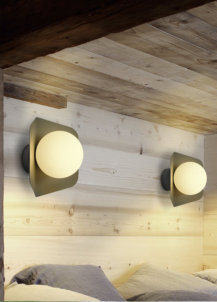 Finial – Candy-Colour Iron & Acrylic Wall Light