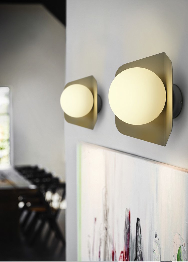 Finial – Candy-Colour Iron & Acrylic Wall Light
