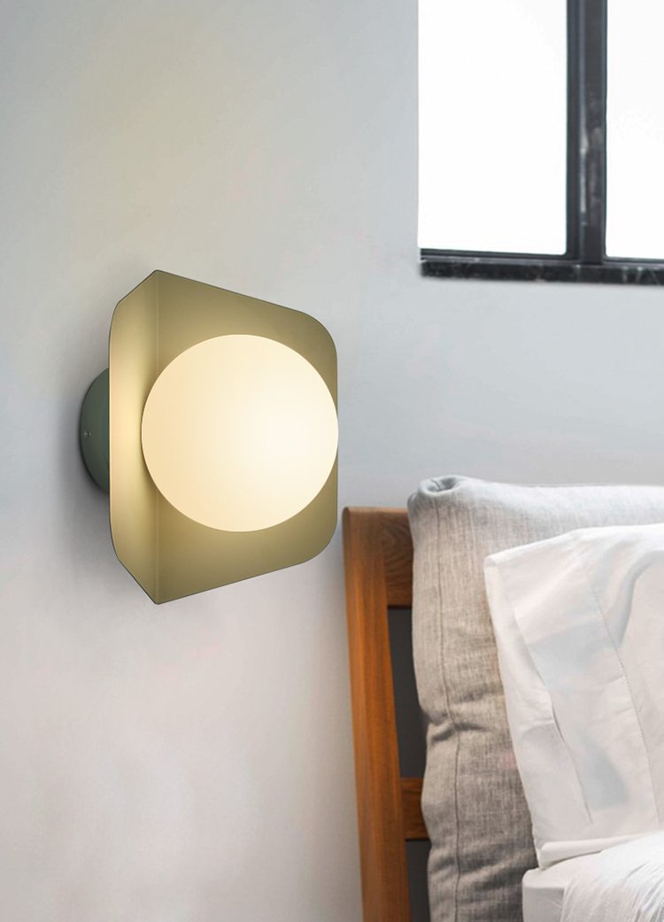 Finial – Candy-Colour Iron & Acrylic Wall Light