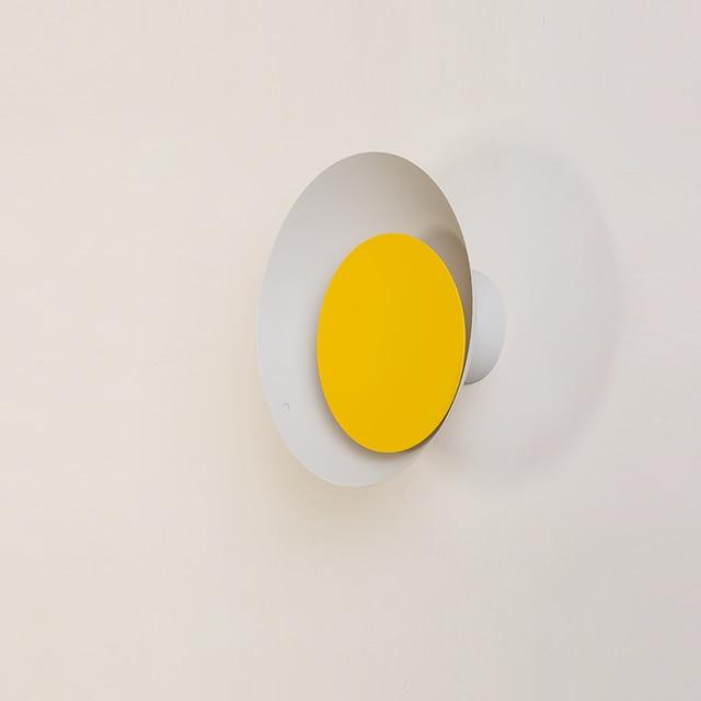 Crescent – Two-Tone Macaron LED Wall Light