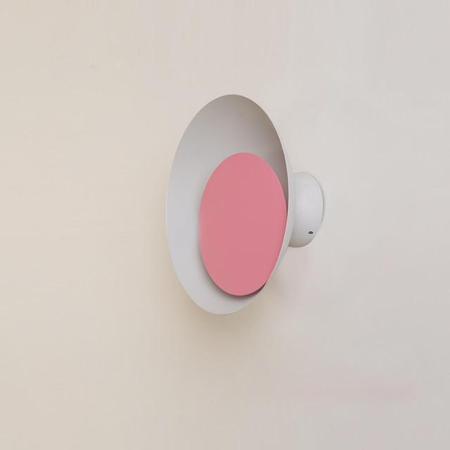 Crescent – Two-Tone Macaron LED Wall Light