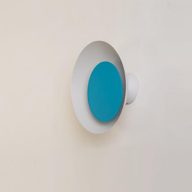 Crescent – Two-Tone Macaron LED Wall Light