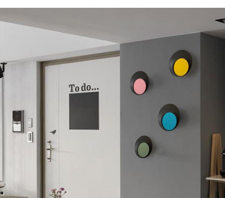 Crescent – Two-Tone Macaron LED Wall Light