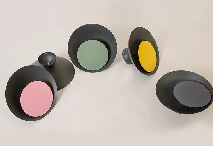 Crescent – Two-Tone Macaron LED Wall Light