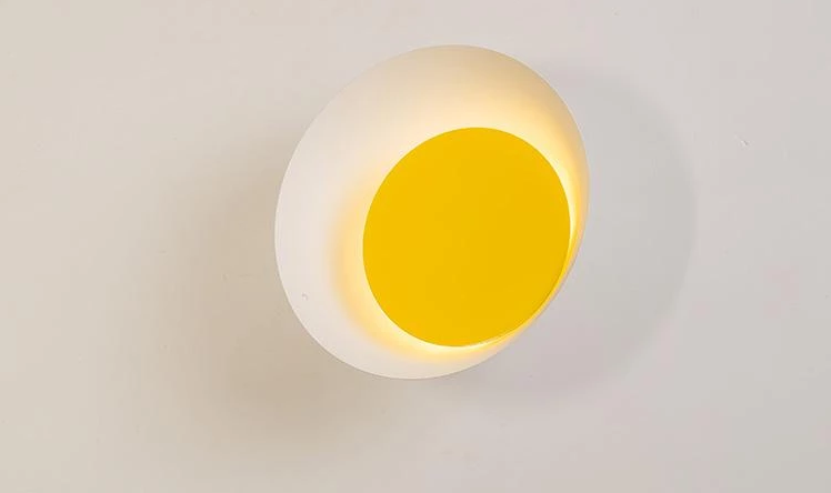 Crescent – Two-Tone Macaron LED Wall Light