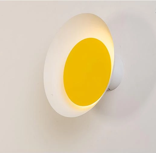 Crescent – Two-Tone Macaron LED Wall Light