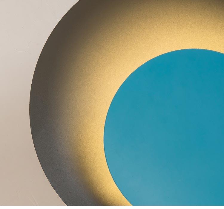 Crescent – Two-Tone Macaron LED Wall Light