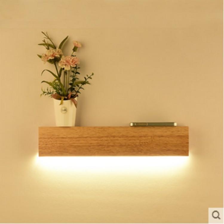 Ledge – Solid Oak Wall Shelf with Integrated LED Light