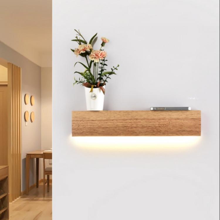 Ledge – Solid Oak Wall Shelf with Integrated LED Light