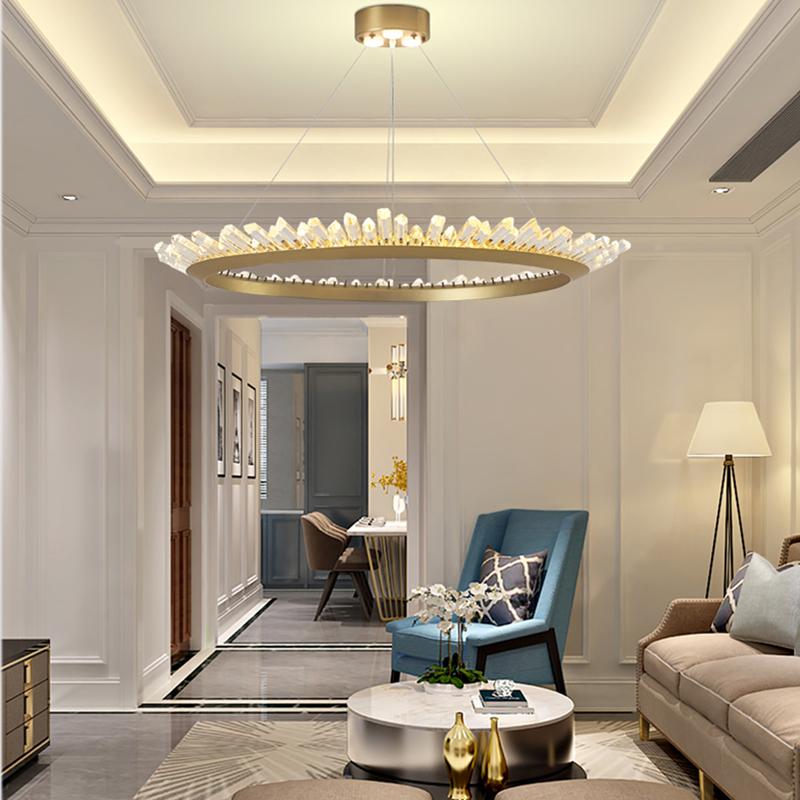 Basilica – Iron & Crystal LED Chandelier