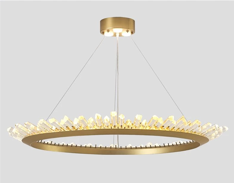 Basilica – Iron & Crystal LED Chandelier