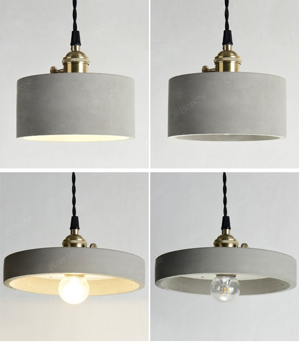 Padova – Cast Cement Industrial Pendant