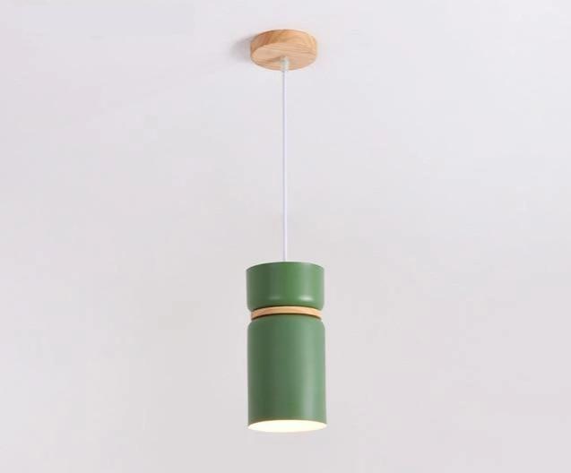 Gable – Nordic Iron & Wood LED Pendant Set