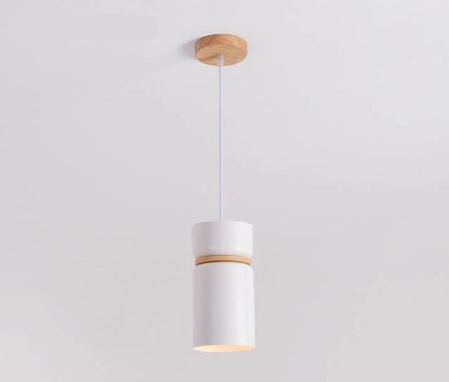 Gable – Nordic Iron & Wood LED Pendant Set