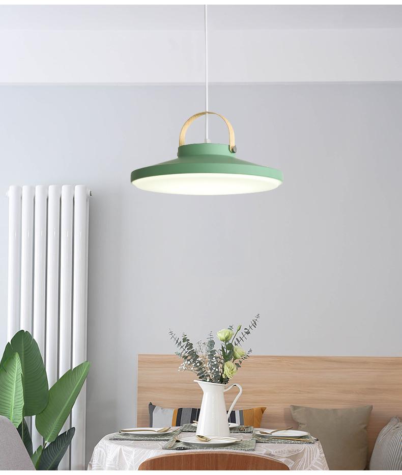 Cornice – Nordic Iron & Wood LED Pendant Shade