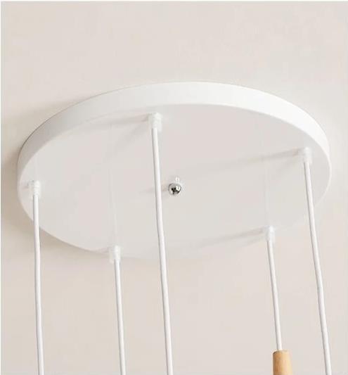 Vault – Multi-Globe Wood, Iron & Glass LED Pendant