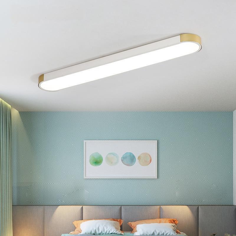 Soffit – Slim Metal & Acrylic Round LED Ceiling Light