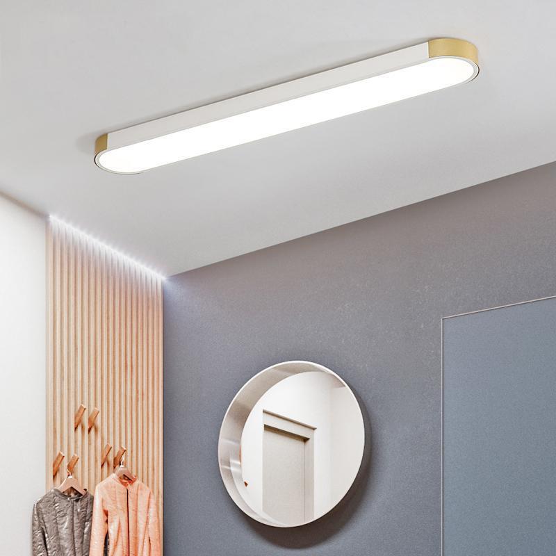 Soffit – Slim Metal & Acrylic Round LED Ceiling Light