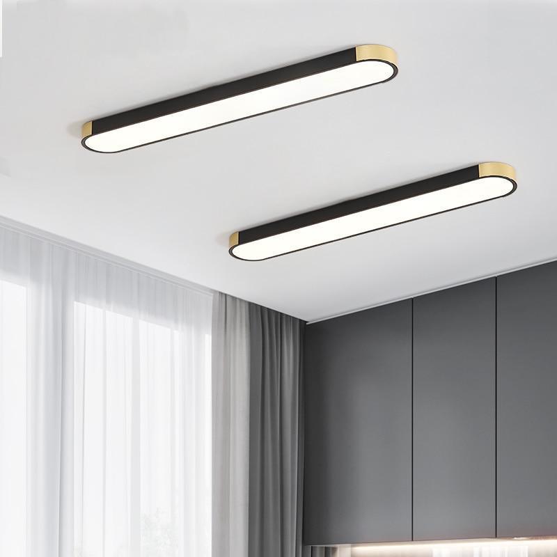 Soffit – Slim Metal & Acrylic Round LED Ceiling Light