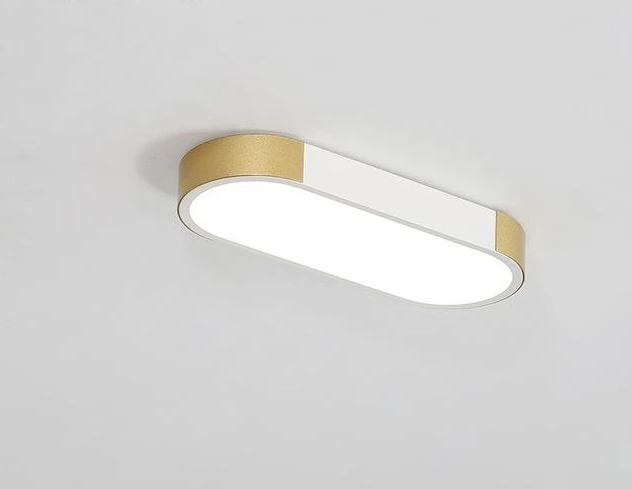 Soffit – Slim Metal & Acrylic Round LED Ceiling Light